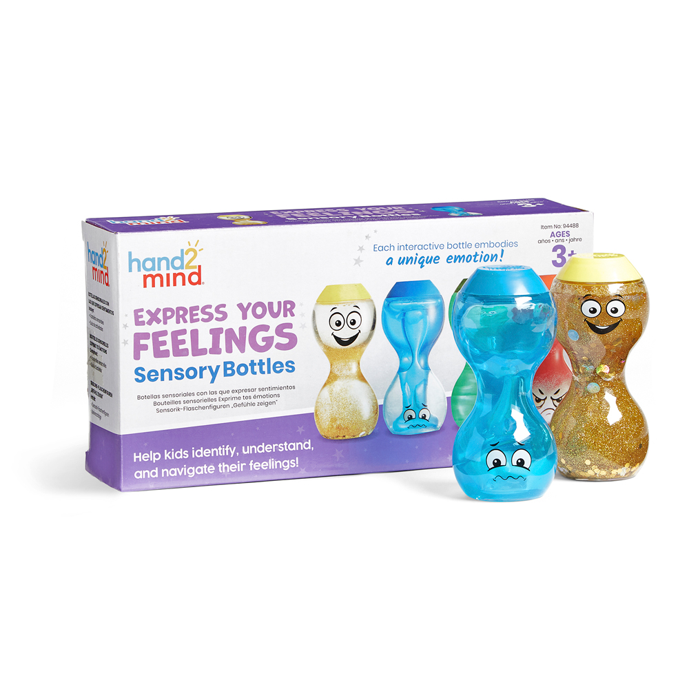 EXPRESS YOUR FEELINGS SENSORY BOTTLES HAND 2 MIND Playwell Canada