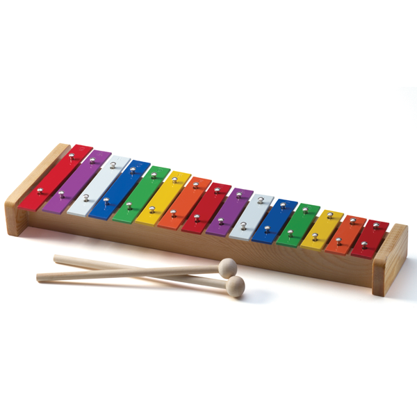 METAL XYLOPHONE 15 TONE COLOURED Playwell Canada Toy Distributor