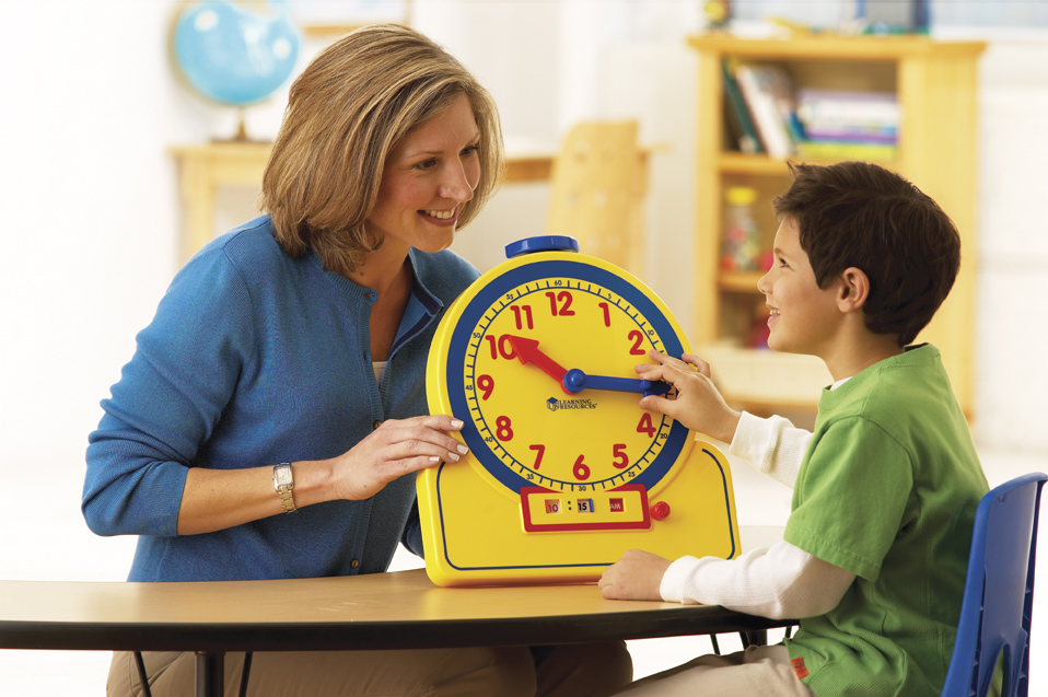 PRIMARY TIME TEACHER-DEMO.LEARN CLOCK - LEARNING RESOURCES - Playwell ...