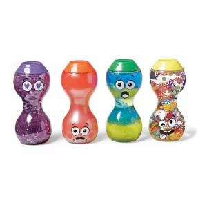 EXPRESS YOUR FEELINGS SENSORY BOTTLES: LOVED, SURPRISED, EMBARRASSED & SILLY - HAND 2 MIND - Image 2