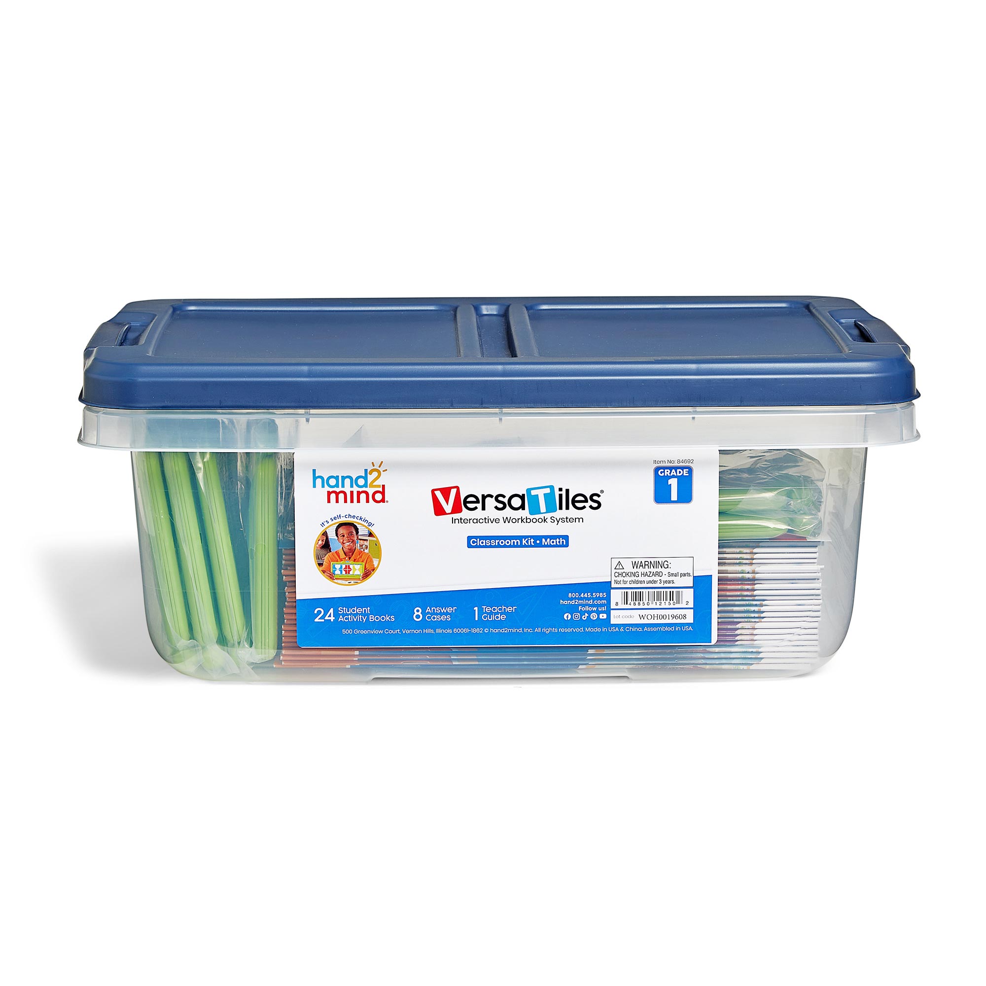 VERSATILES MATH CLASSROOM KIT , GR.1 - HAND 2 MIND