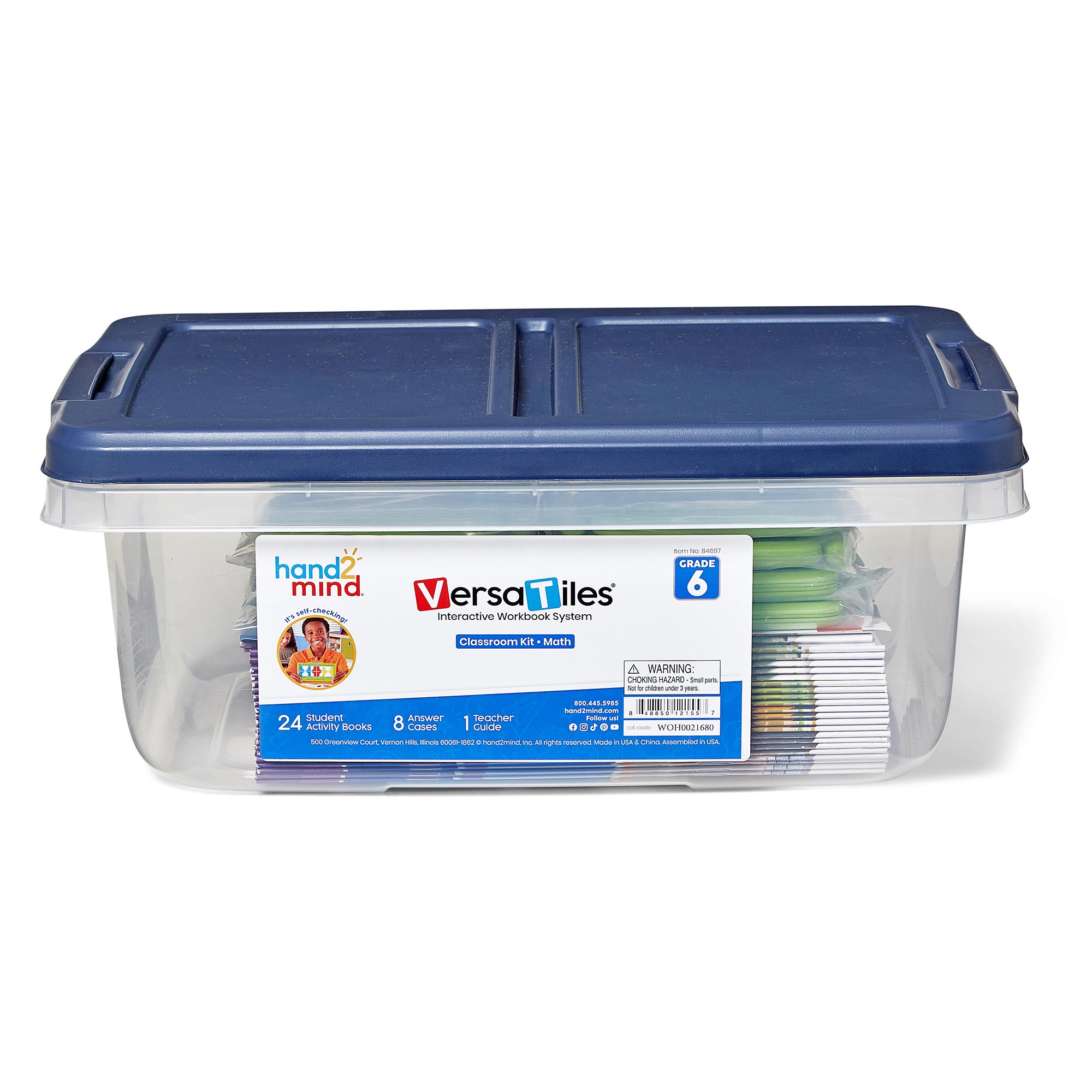 VERSATILES MATH CLASSROOM KIT , GR.6 - HAND 2 MIND