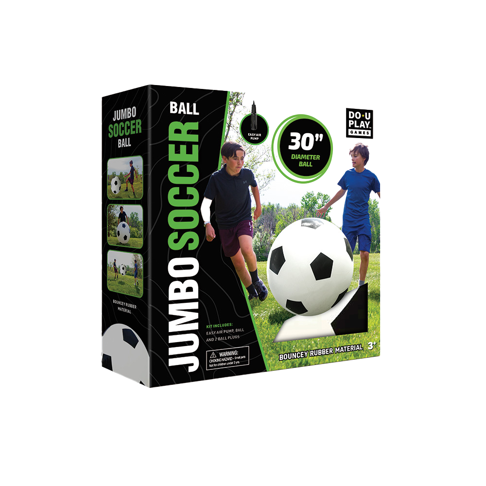 JUMBO SOCCER BALL - DO U PLAY BY HAPE - Playwell Canada Toy Distributor