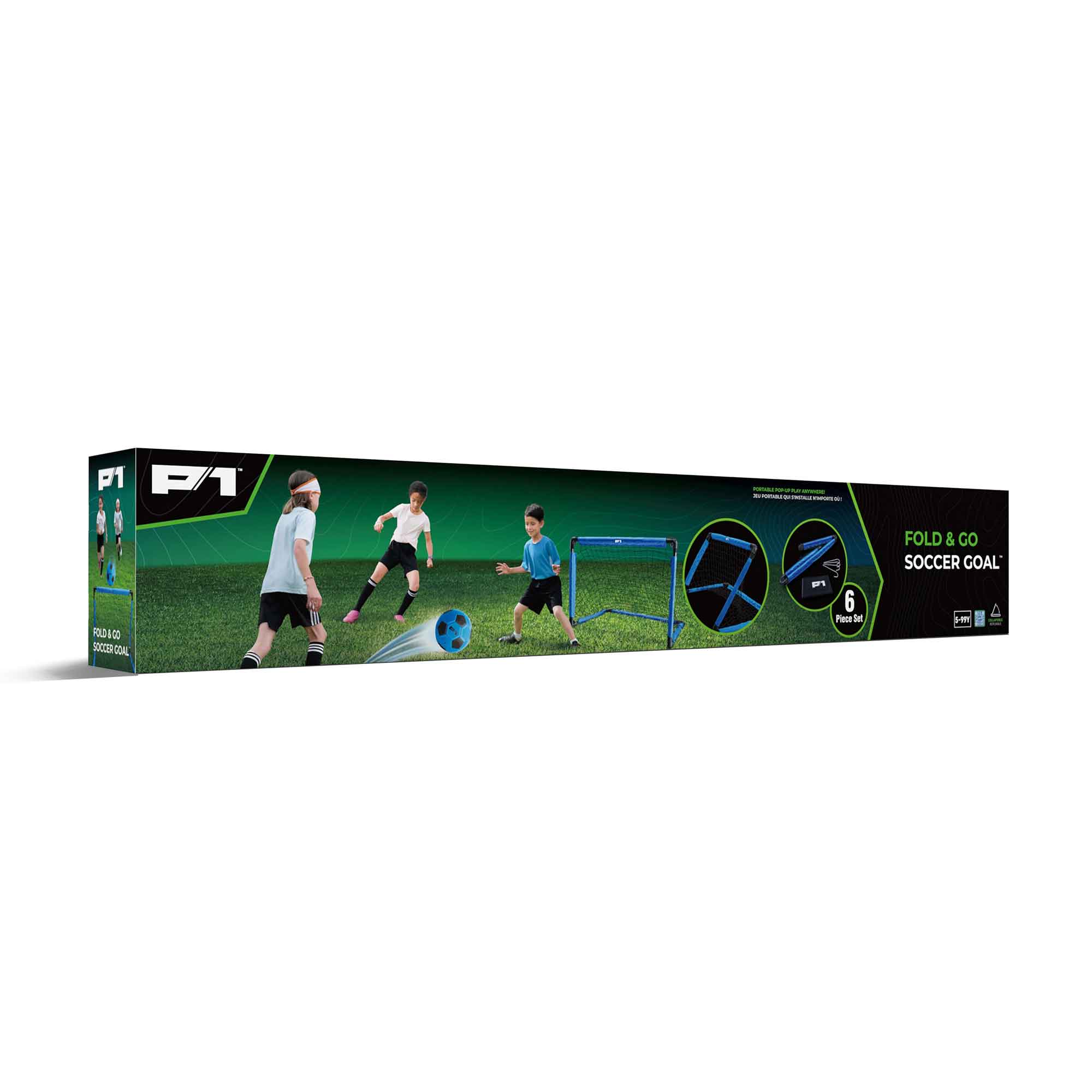 FOLD & GO SOCCER GOAL - HAPE