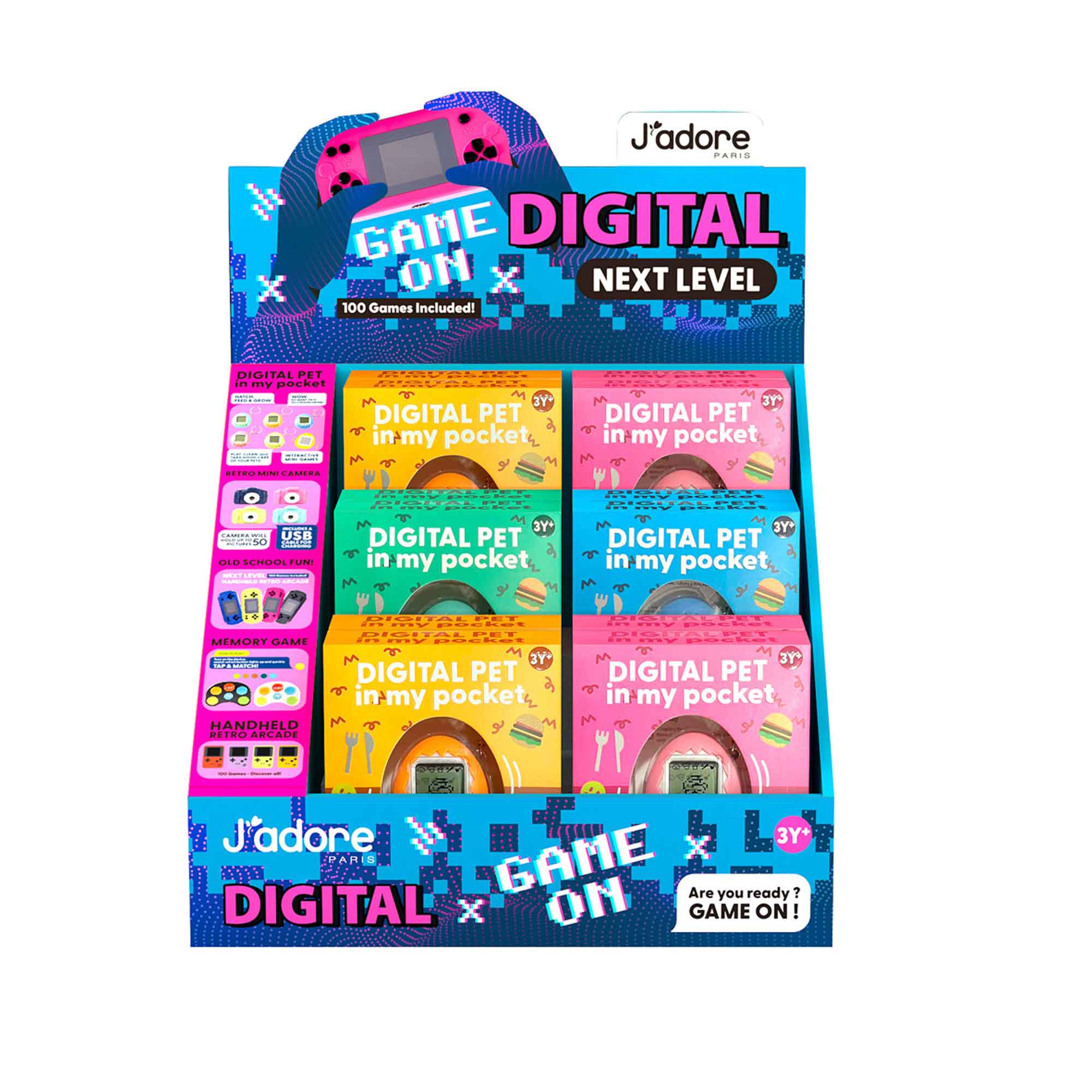 DIGITAL PET (12PCS/DISPLAY) - JADORE