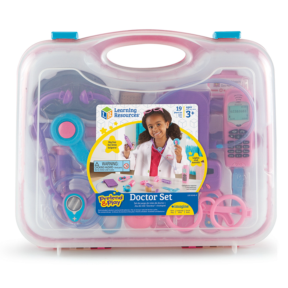 Learning resources pretend and play doctor hot sale set