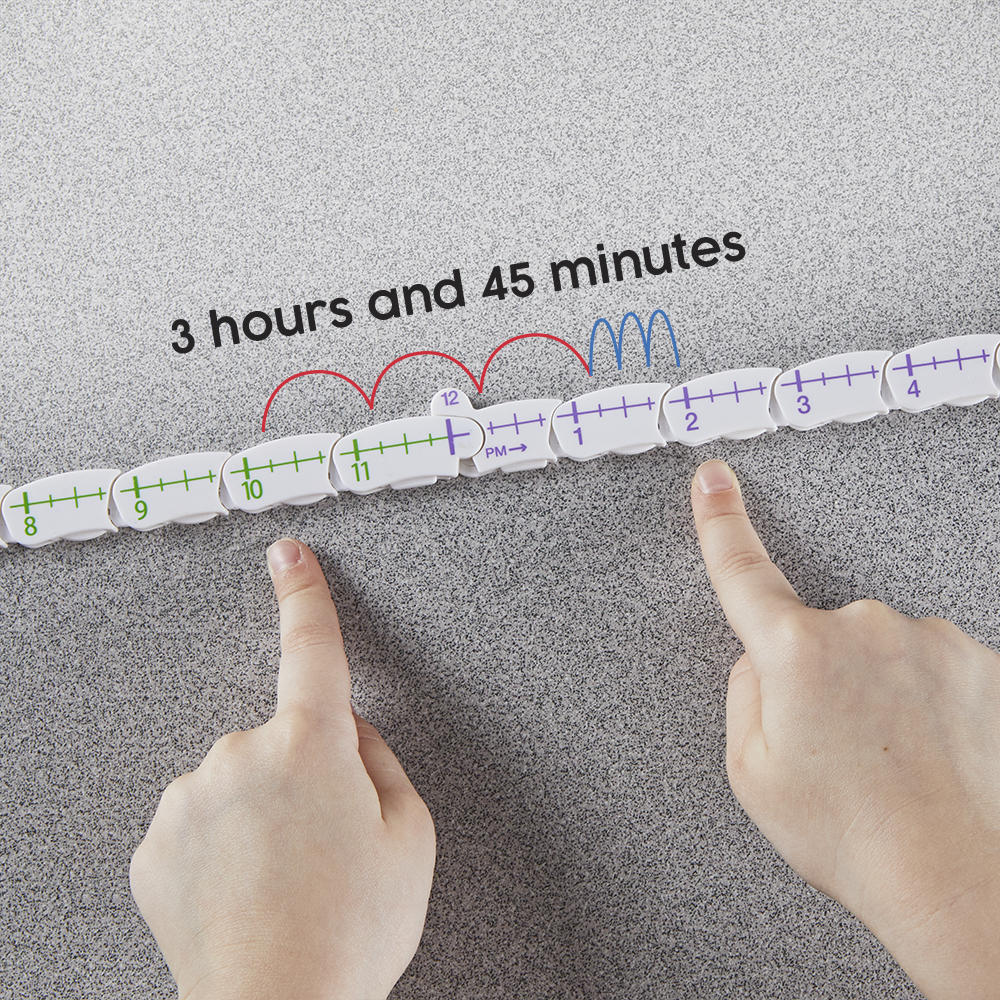 NUMBERLINE CLOCK: DELUXE SET (STUDENT) - HAND 2 MIND - Playwell Canada ...