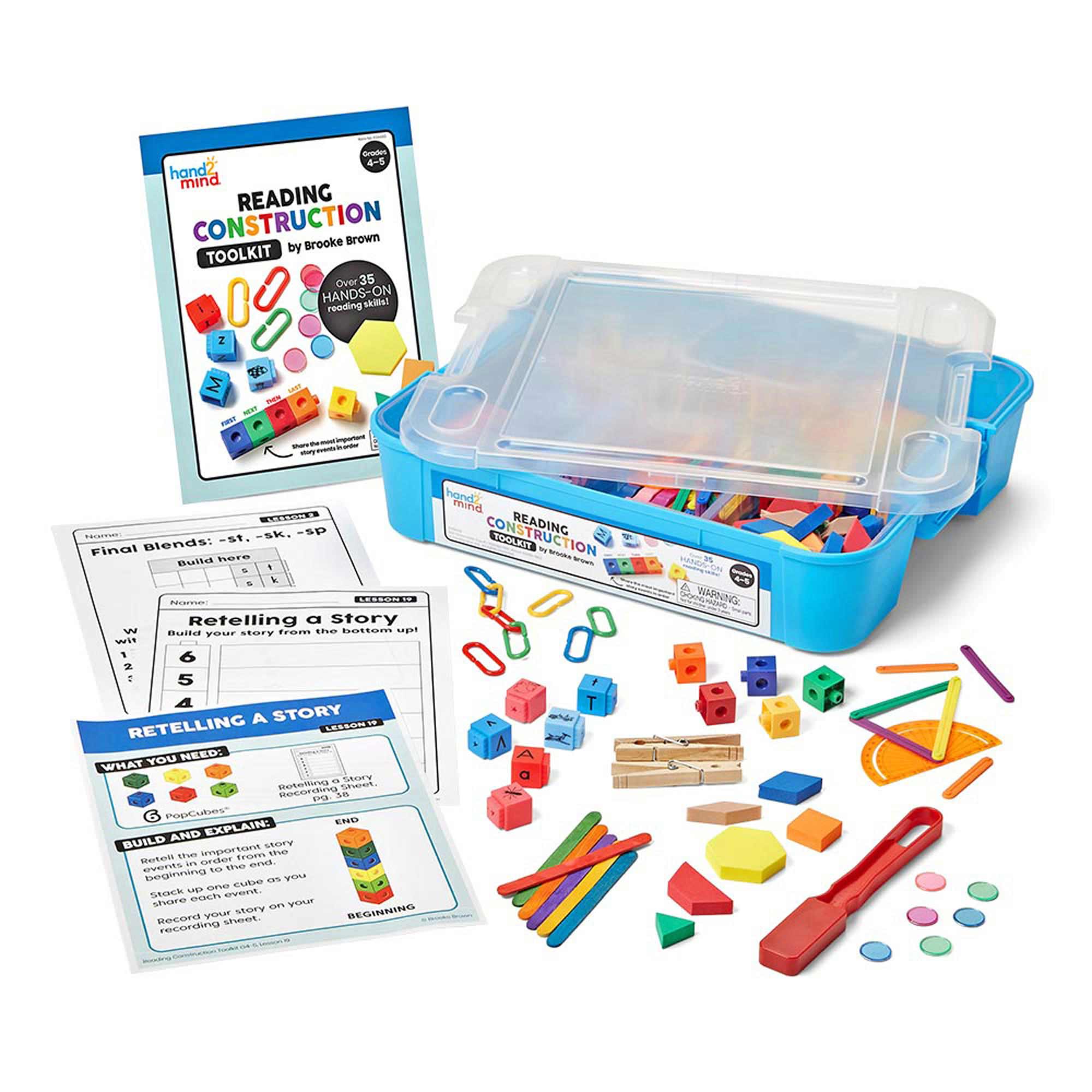 READING CONSTRUCTION TOOLKIT, GRADES 4-5 - HAND 2 MIND