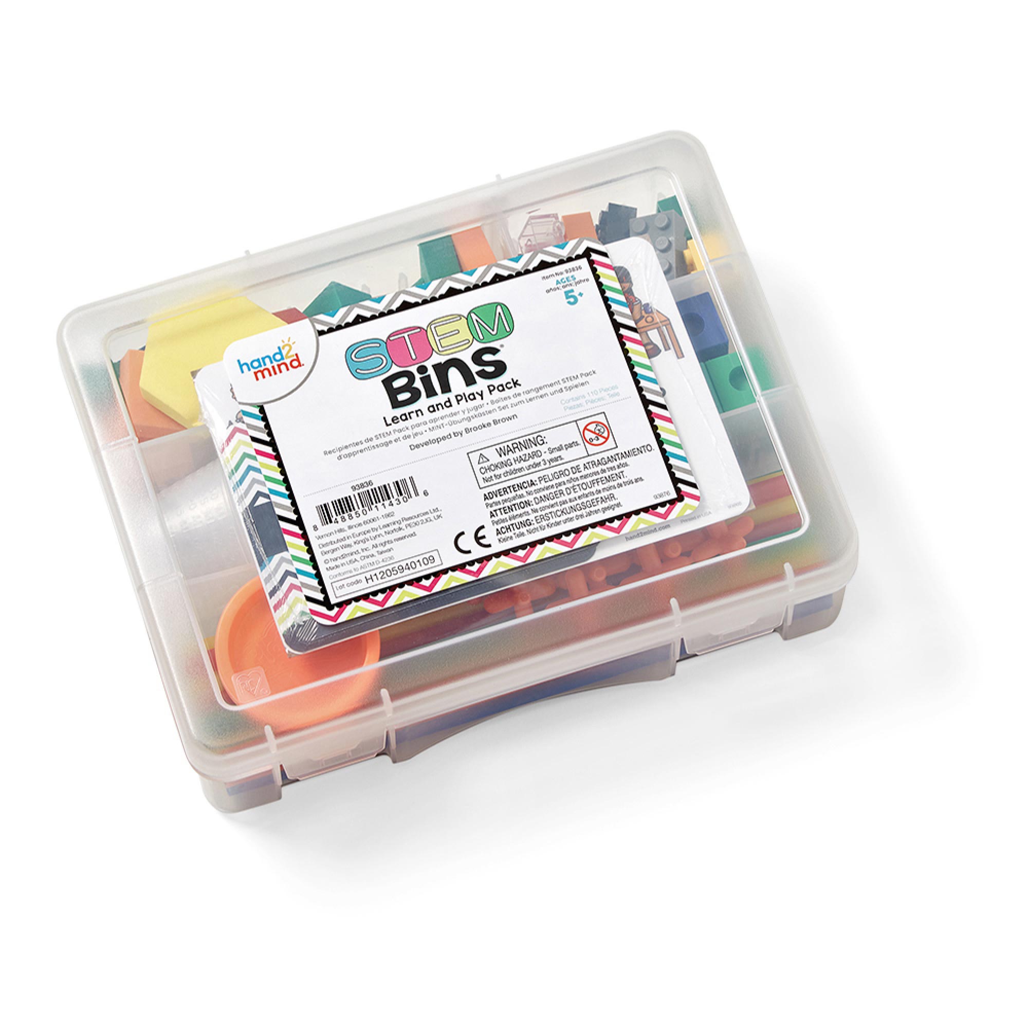 STEM BINS SINGLE LEARN AND PLAY PACK - HAND 2 MIND
