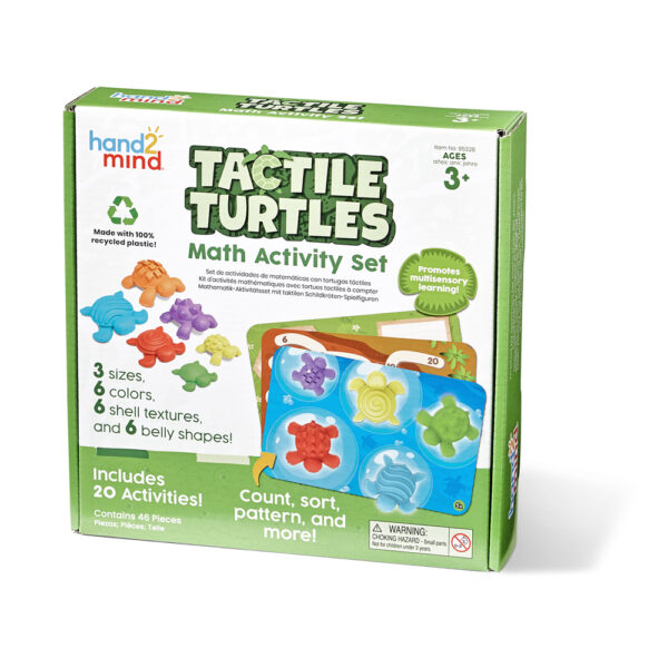 TACTILE TURTLES MATH ACTIVITY SET - HAND 2 MIND - Playwell Canada Toy  Distributor