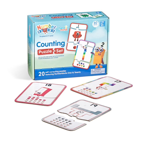 NUMBERBLOCKS COUNTING PUZZLE SET - HAND 2 MIND - Playwell Canada Toy  Distributor