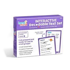 INTERACTIVE DECODABLE TEXT SET: R-CONTROLLED (STAR) - HAND 2 MIND