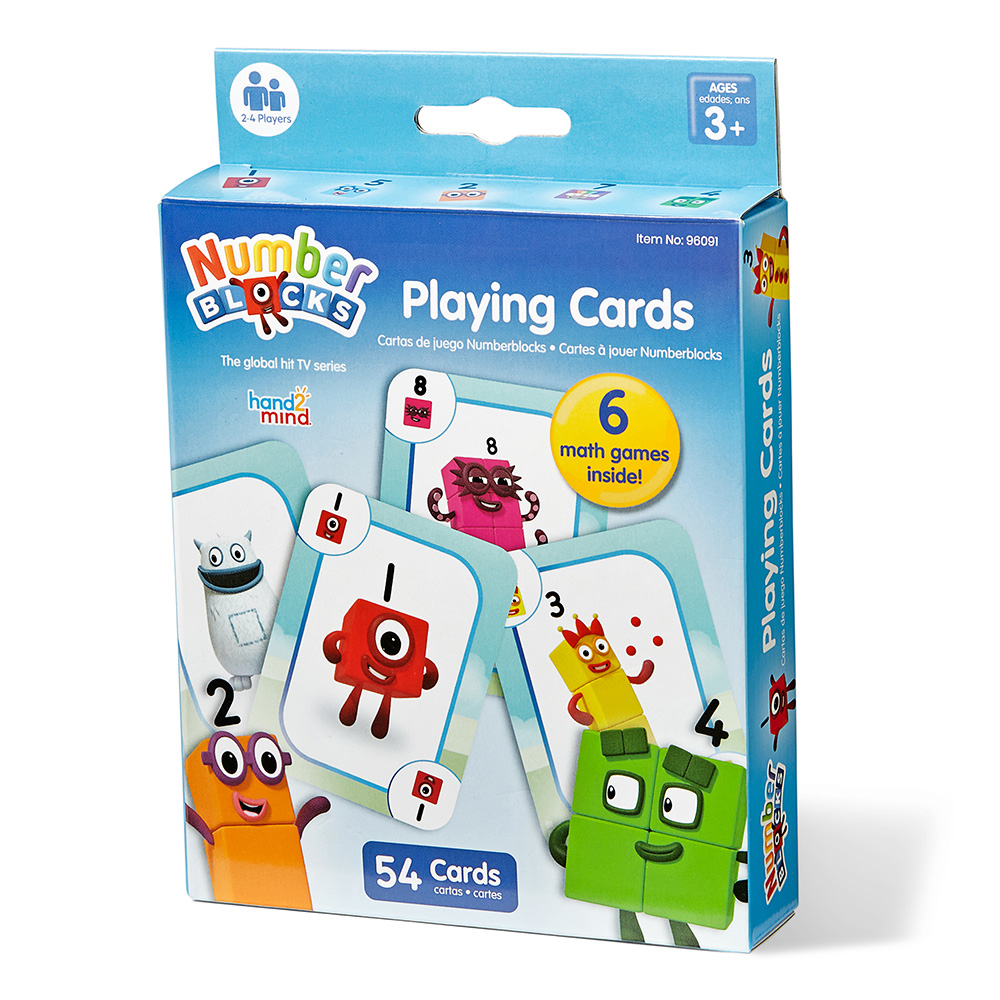 NUMBERBLOCKS PLAYING CARDS - HAND2MIND - Playwell Canada Toy Distributor