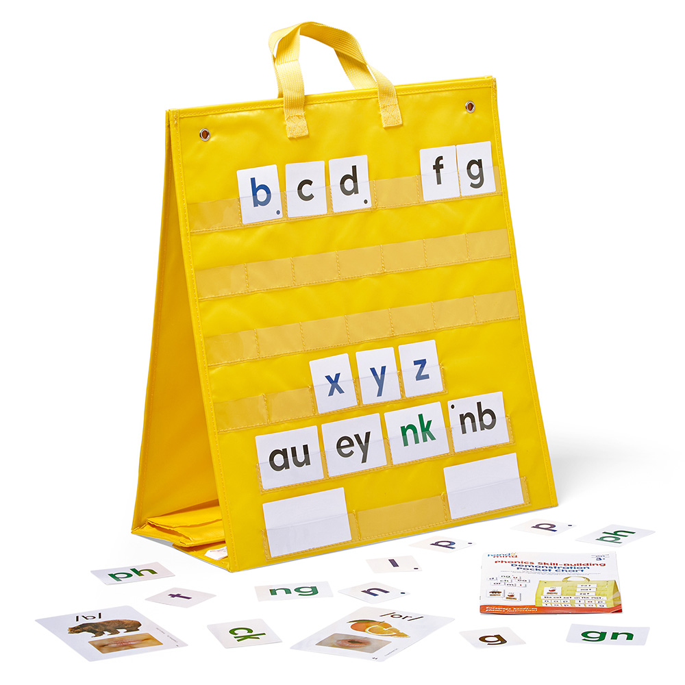 PHONICS SKILL BUILDING DEMONSTRATION POCKET CHART - HAND2MIND ...