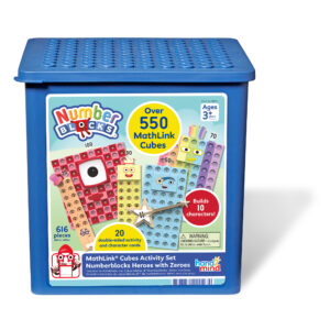 NUMBERBLOCKS MATHLINK CUBES ACTIVITY SET HEROES WITH ZEROES - HAND 2 MIND