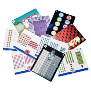 NUMBERBLOCKS MATHLINK CUBES ACTIVITY SET HEROES WITH ZEROES - HAND 2 MIND - Image 3