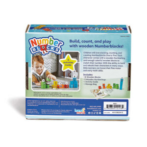 NUMBERBLOCKS 1-5 WOODEN BLOCKS - HAND 2 MIND - Image 6