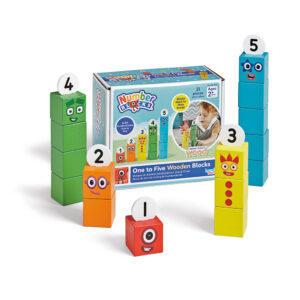 NUMBERBLOCKS 1-5 WOODEN BLOCKS - HAND 2 MIND - Image 2