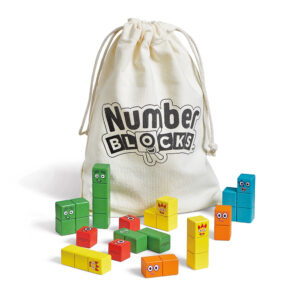 NUMBERBLOCKS WOODEN BUILDING BLOCKS ACTIVITY SET - HAND 2 MIND - Image 5