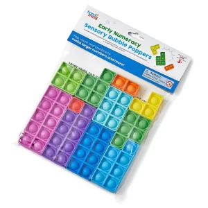 EARLY NUMERACY SENSORY BUBBLE POPPERS - HAND 2 MIND