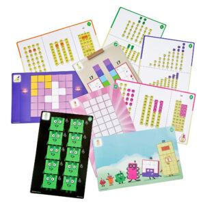 MATHLINK CUBES ACTIVITY SET NUMBERBLOCKS 31-40  - HAND 2 MIND - Image 4