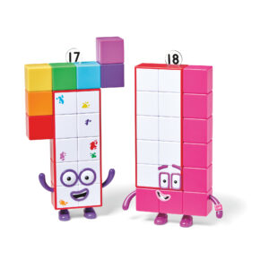 NUMBERBLOCKS FRIENDS SEVENTEEN AND EIGHTEEN FIGURE PACK - HAND 2 MIND - Image 3