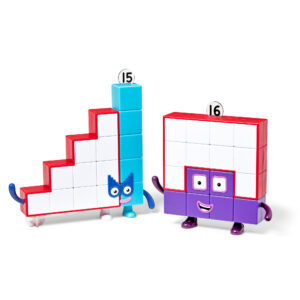 NUMBERBLOCKS FRIENDS FIFTEEN AND SIXTEEN FIGURE PACK - HAND 2 MIND - Image 3