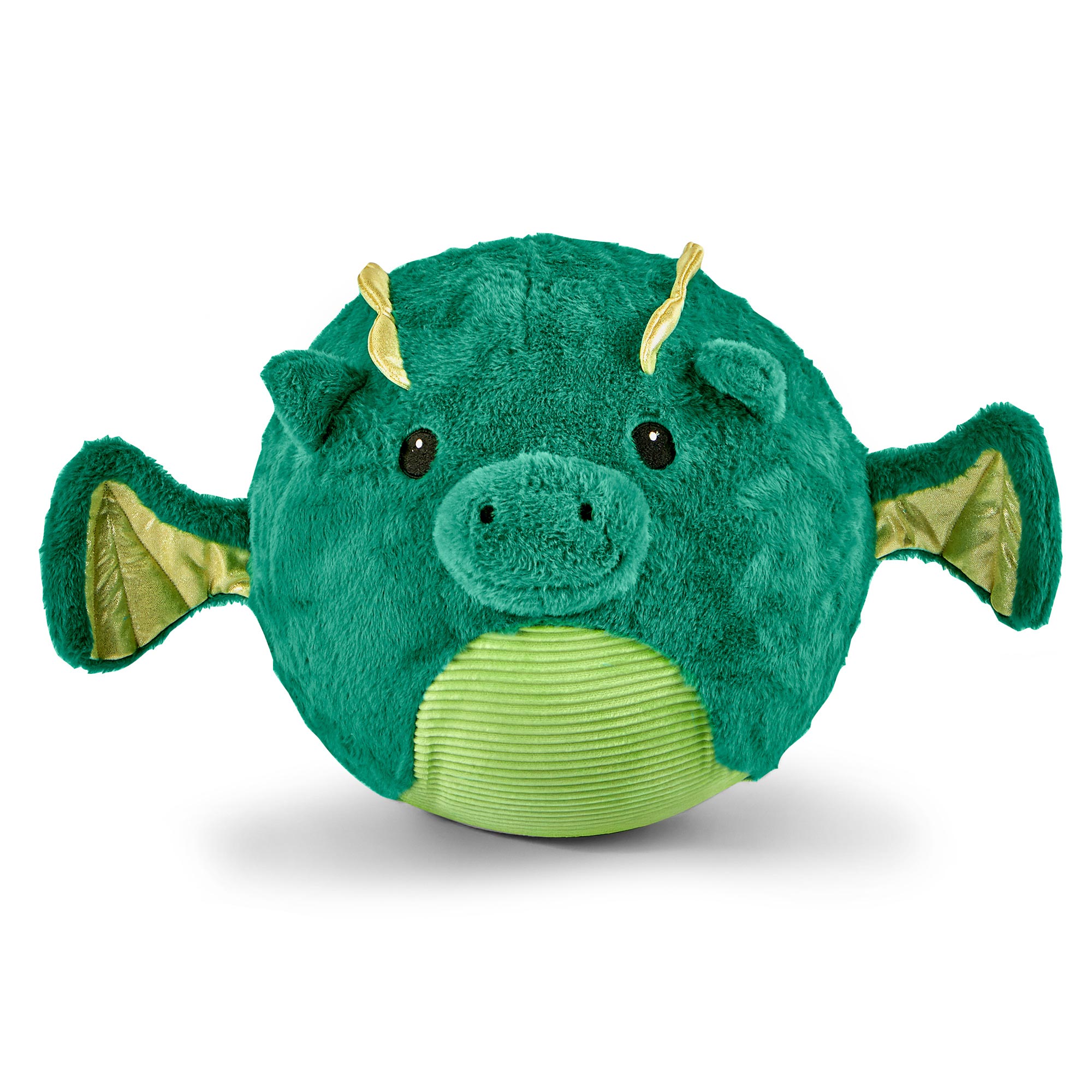 BUBBLEPLUSH YOGA BALL BUDDY FLINT THE ADVENTUROUS DRAGON - HAND 2 MIND