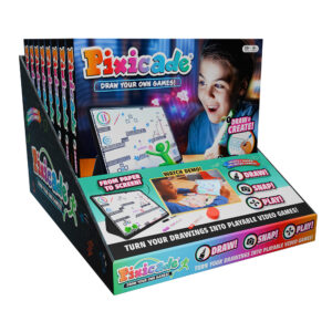PIXICADE DISPLAY WITH VIDEO SCREEN (EMPTY) (HOLDS 8 PCS) - ABACUS - Image 1