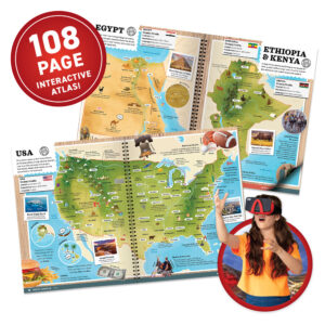 DK VIRTUAL REALITY - WORLD ATLAS - ABACUS - Image 3