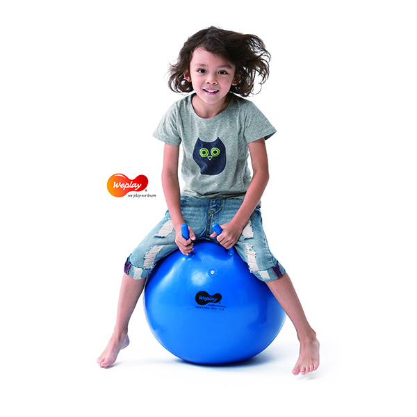 PRE-ORDER ONLY - KB1301: JUMPING BALL (BLUE) - WEPLAY - Playwell Canada Toy  Distributor