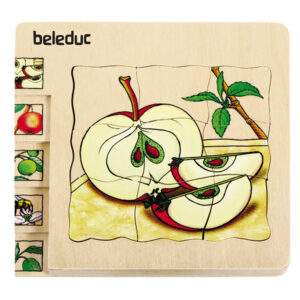 PRE-ORDER ONLY - LAYER PUZZLE-APPLE - BELEDUC - Image 2