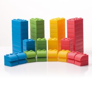 KT0004C: SQUARE BLOCK-4PCS - WEPLAY