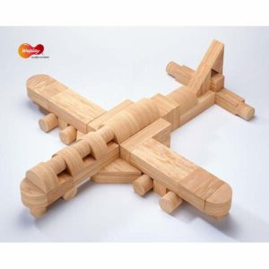 PRE-ORDER ONLY - KC2802: SOFTWOOD BLOCKS (4CM/152PCS) - WEPLAY - Image 3