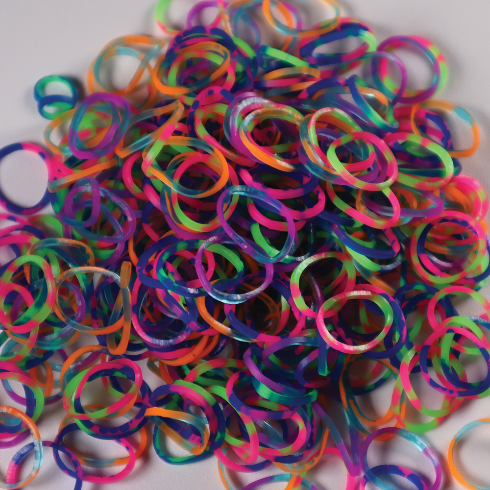 Bands - Rainbow Tie Dye - Rainbow Loom - Playwell Canada Toy Distributor