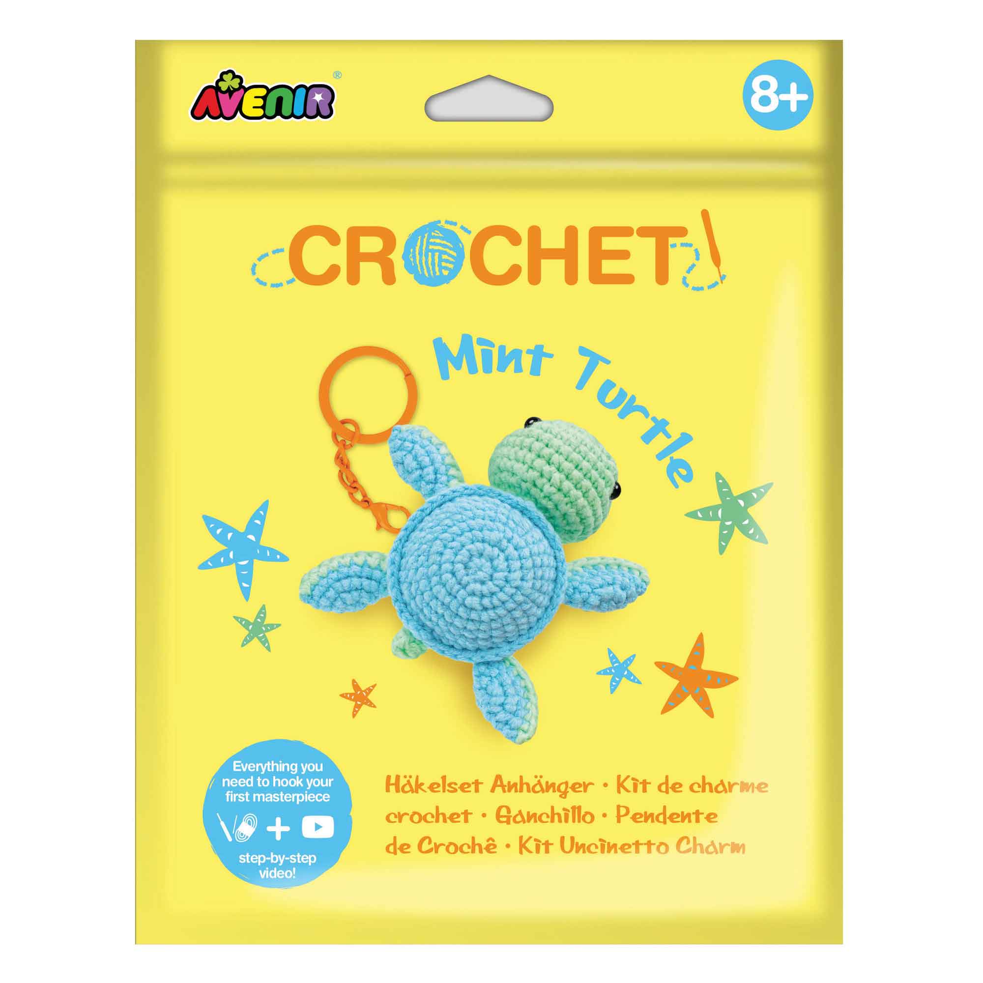 CROCHET MINT TURTLE - AVENIR