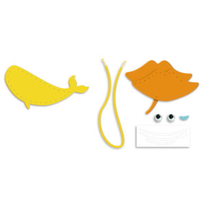 AVENIR I LOVE CRAFT-LACING MY CHARMS SEA ANIMAL FRIENDS - AVENIR - Image 3