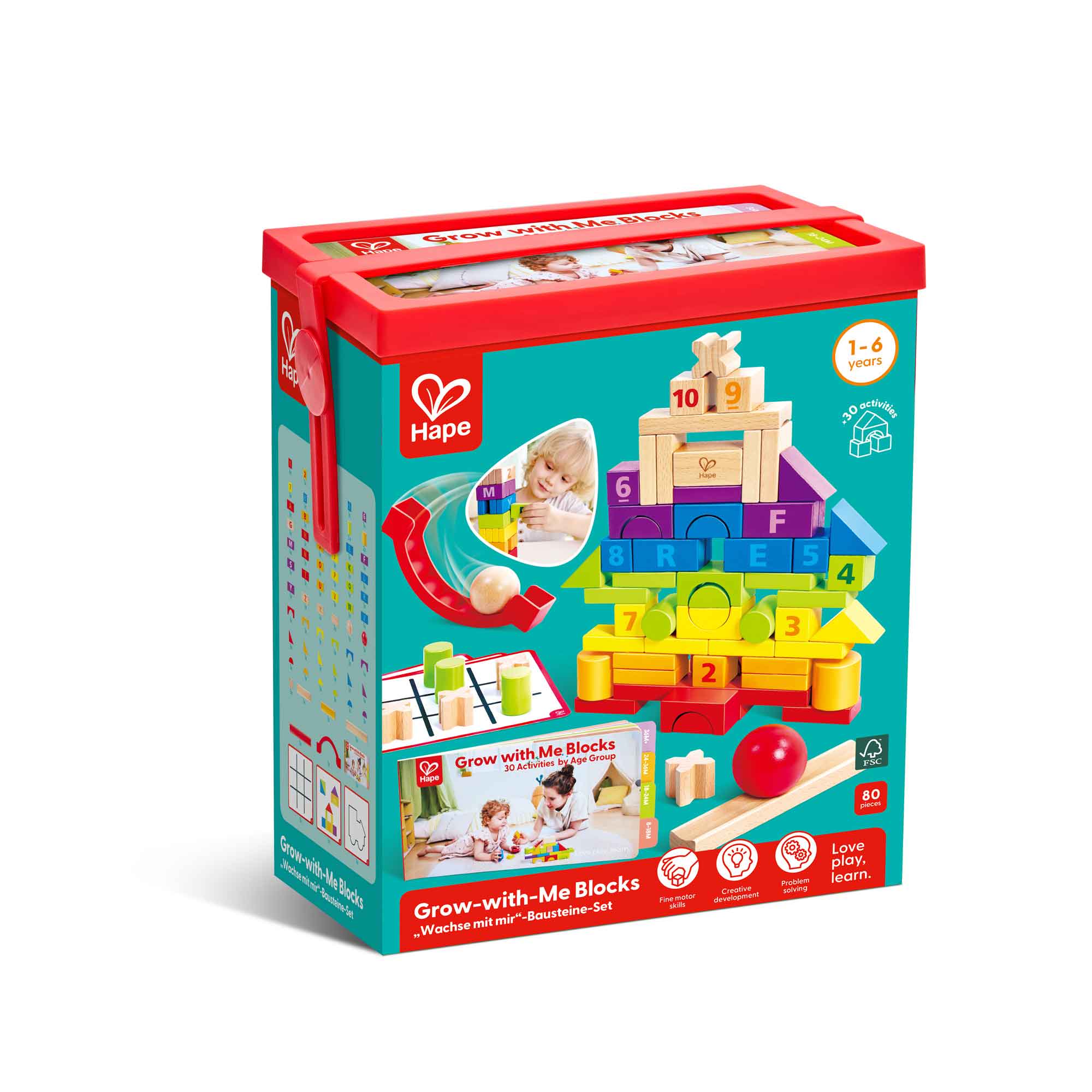 GROW WITH ME BLOCKS - HAPE