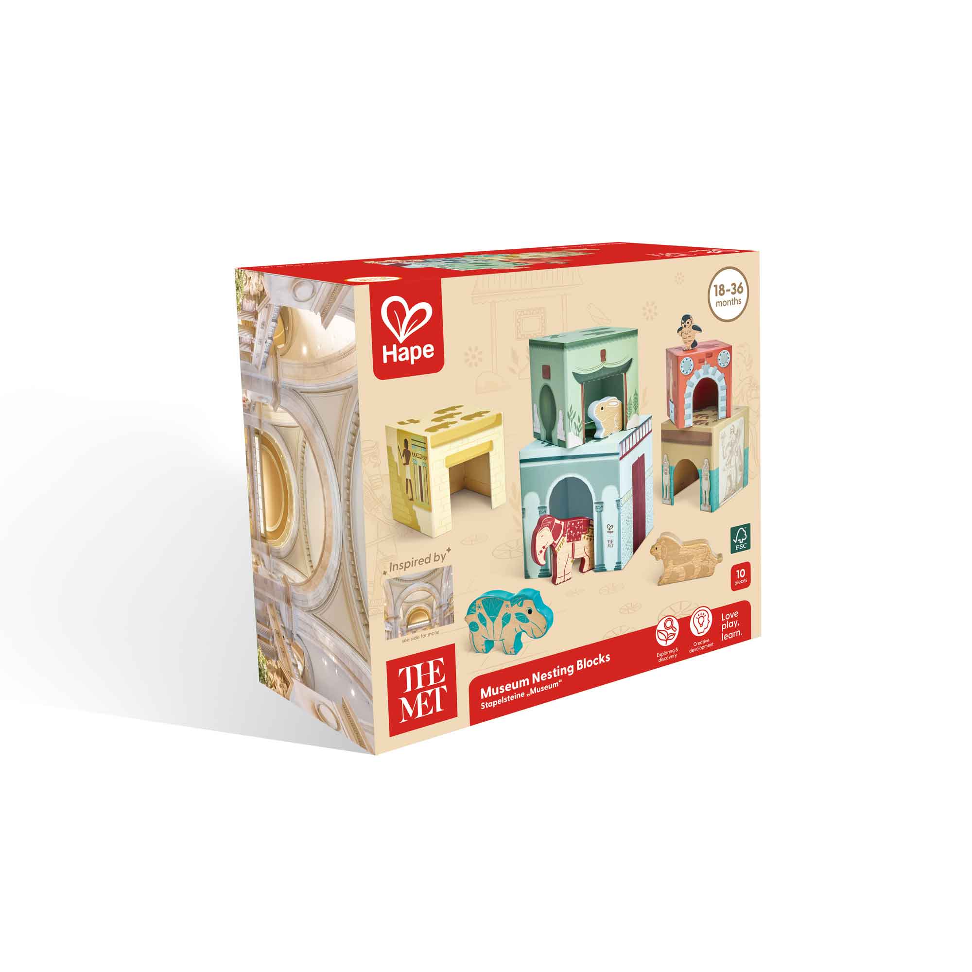 MUSEUM NESTING BLOCKS - HAPE
