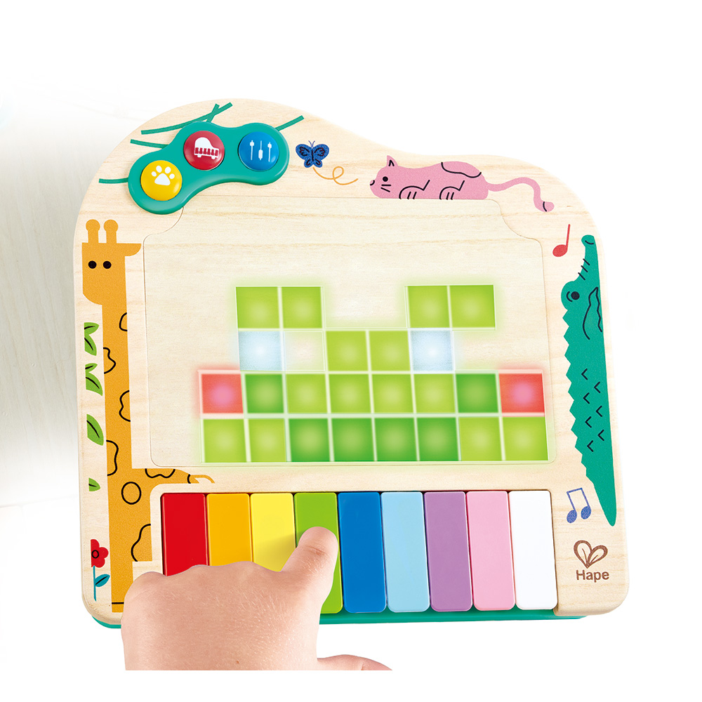 DYNAMIC PIXEL PIANO - HAPE - Playwell Canada Toy Distributor