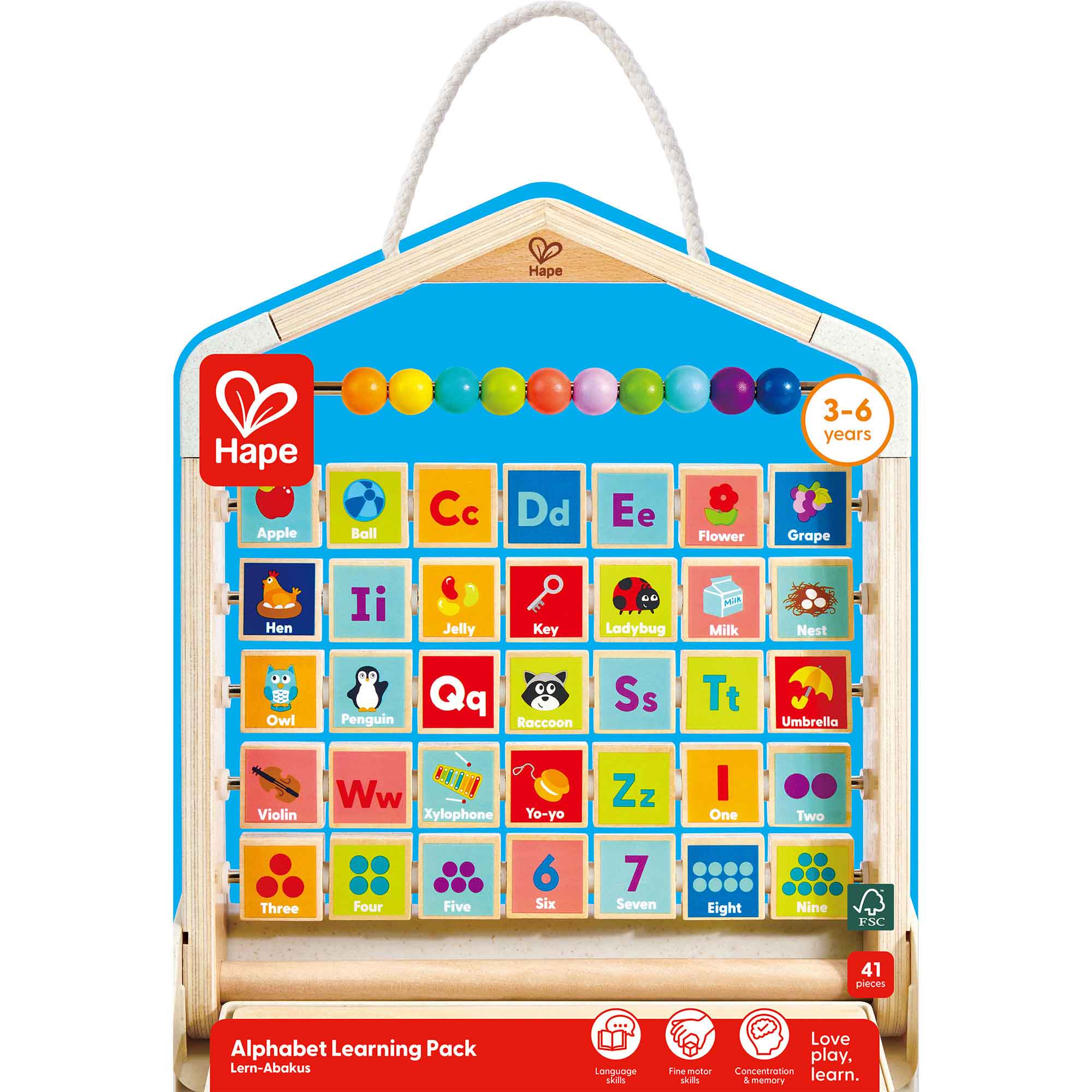ALPHABET LEARNING PACK - HAPE