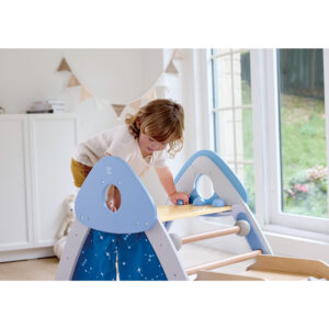 4-IN-1 CLIMB 'N' SLIDE GYM SET - HAPE - Image 5