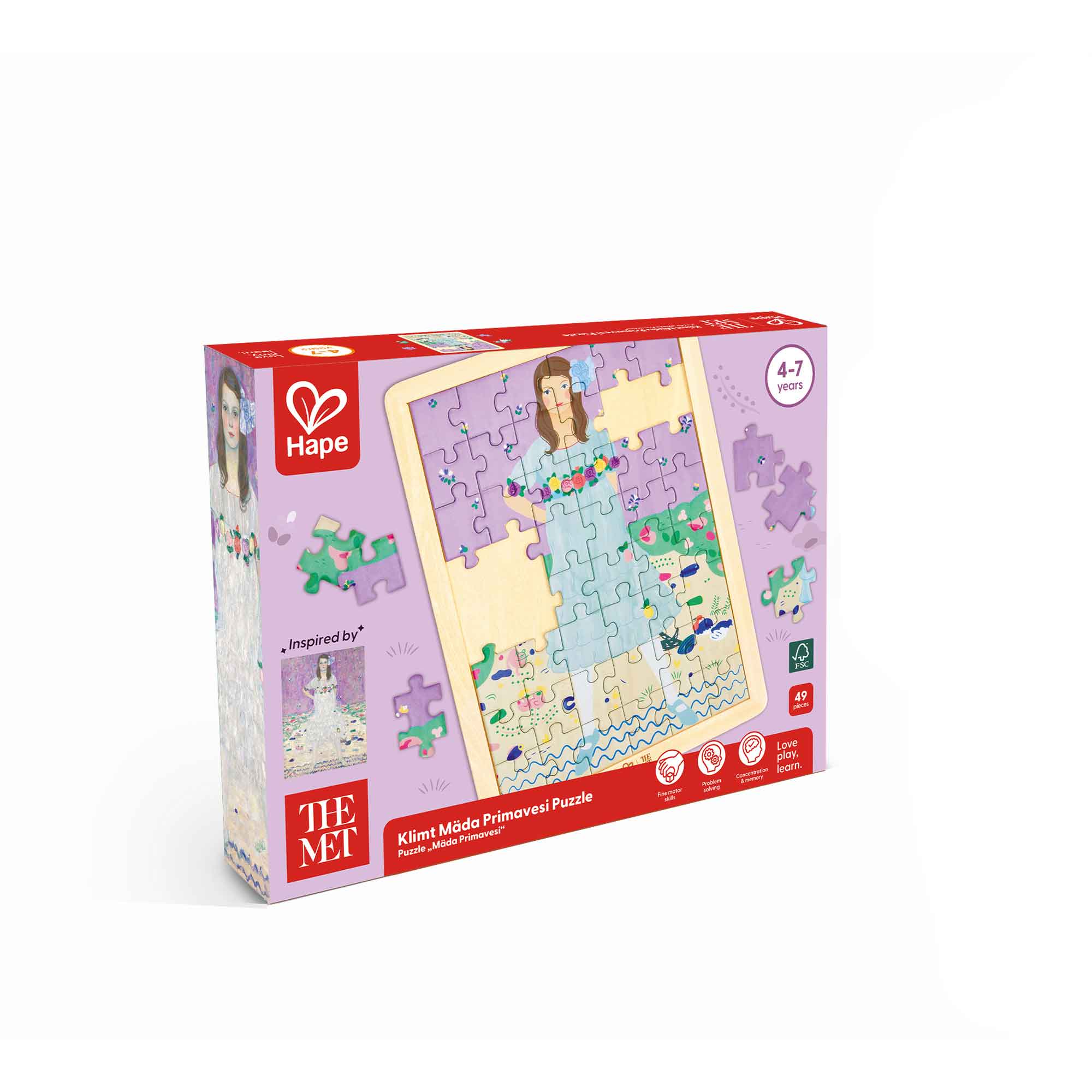 KLIMT MADA PRIMAVESI PUZZLE - HAPE