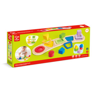 COLOUR & SHAPE SORTING PUZZLE - HAPE