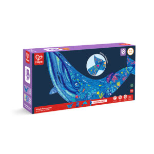 HUMPBACK WHALE SHIMMER FLOOR PUZZLE - 200PCS - HAPE