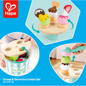 SCOOP & SERVE ICE CREAM SET - HAPE - Image 2