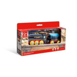 STEAM & WHISTLE TRAIN SET - HAPE