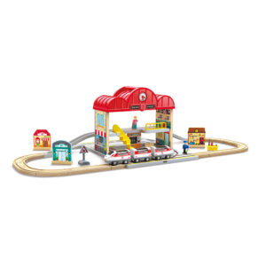 PORTABLE TRAIN STATION SET - HAPE - Image 2