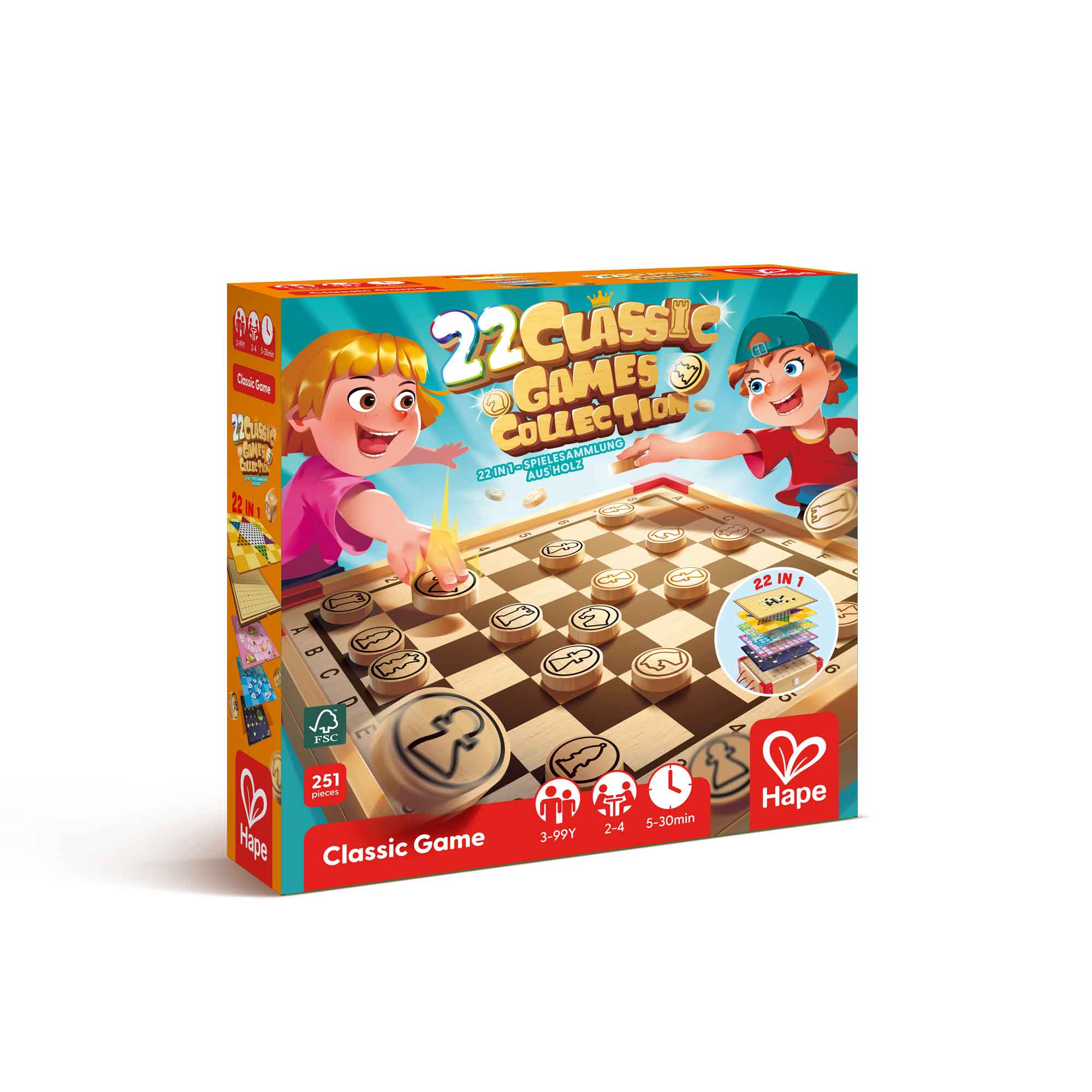 22 CLASSIC GAMES COLLECTION - HAPE