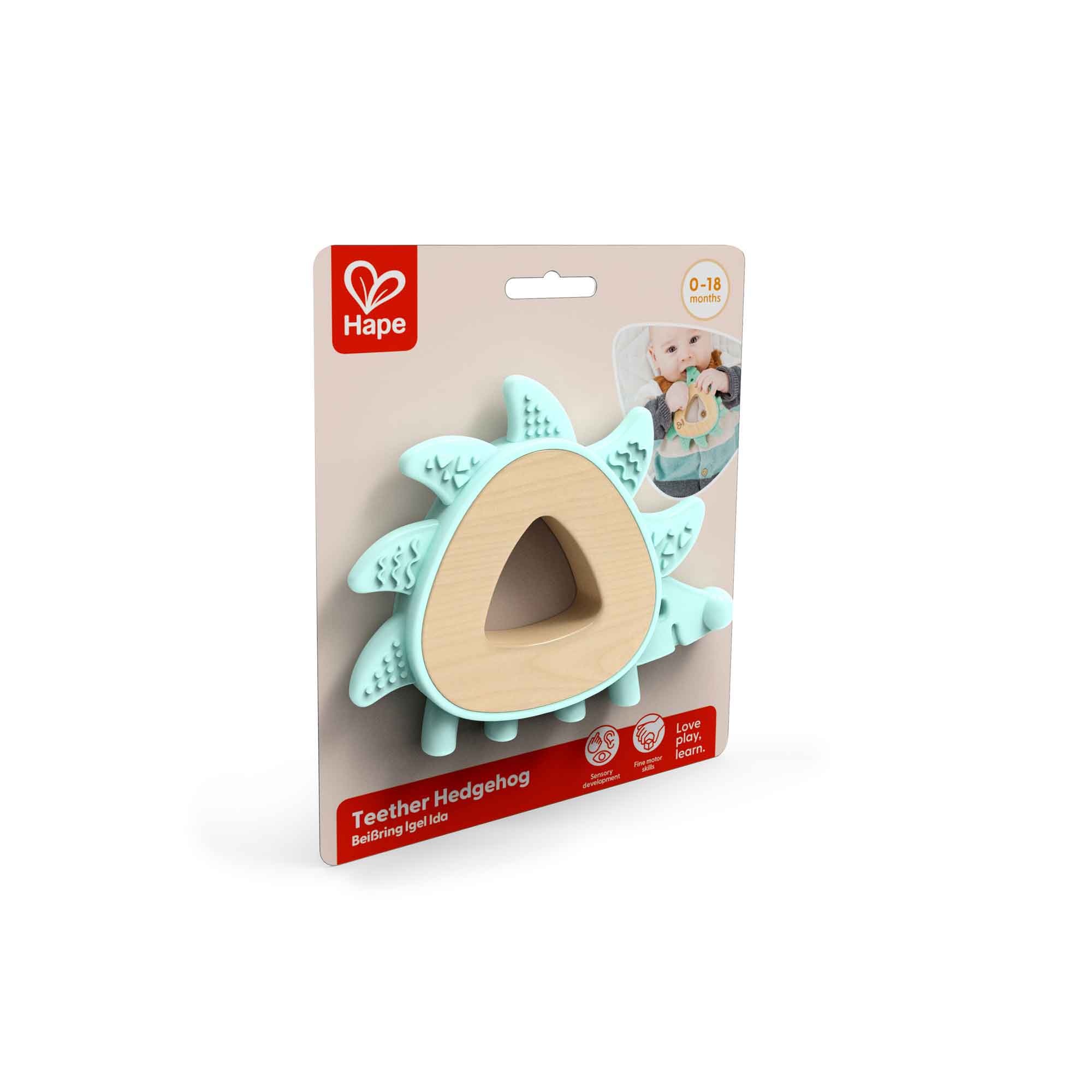 TEETHER HEDGEHOG - HAPE